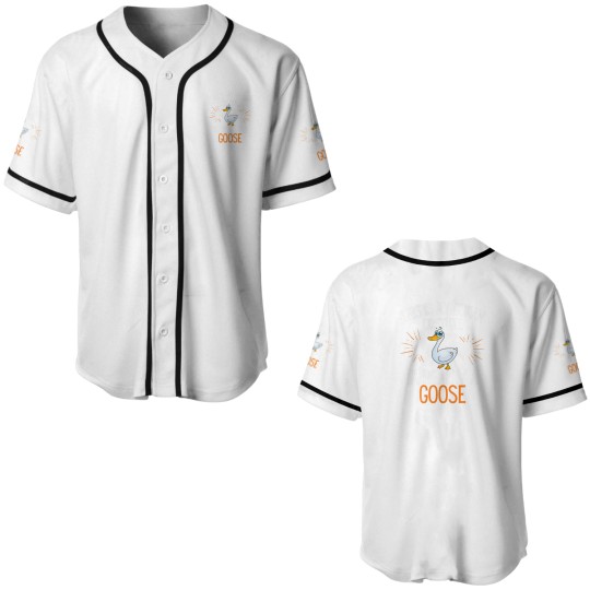 Discover This Is My Human Costume Im Really A Goose Funny H Baseball Jerseys