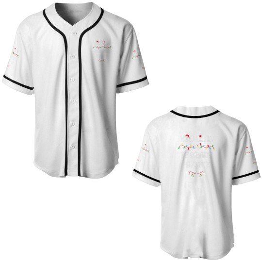 Discover Most Likely To Christmas Be Santa’S Favorite Famil Baseball Jerseys