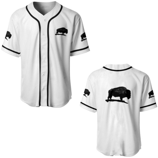 Discover Black & White Buffalo Baseball Jerseys