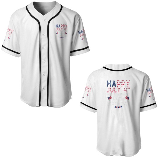 Discover Mens Happy 4 July And Yes It's My 44Th Birthday Si Baseball Jerseys