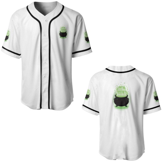 Discover Baby is Brewing Witch Shower Halloween Cauldron Baseball Jerseys