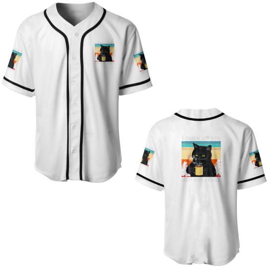 Discover I-Drink Coffee And I Hate People Baseball Jerseys