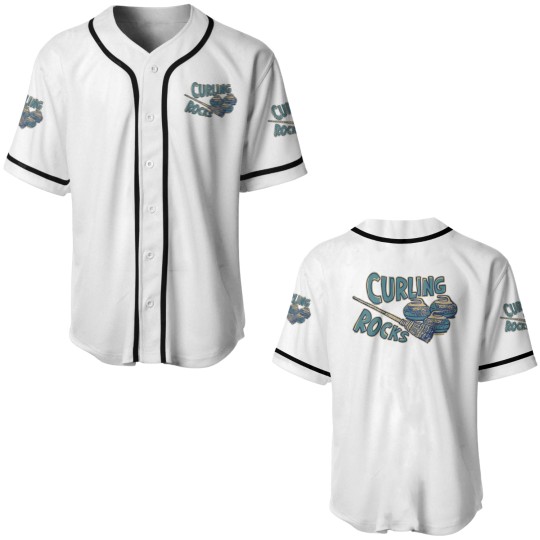 Discover Vintage Curling Rocks Baseball Jerseys