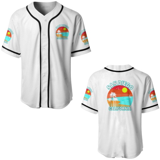 Discover San Diego California Vintage Christmas Sailors Baseball Jerseys