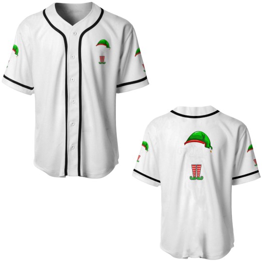 Discover The Grumpy Elf Family Matching Group Christmas Gif Baseball Jerseys