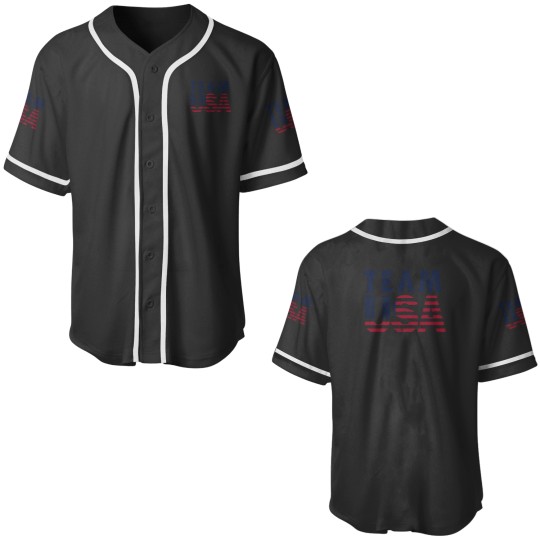 Discover Teams USA Olympics 2024  American Flag Sports Gear Classic Baseball Jerseys