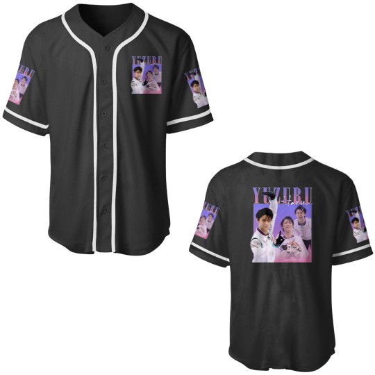 Discover YUZURU HANYU 90s aesthetic design Classic Baseball Jerseys