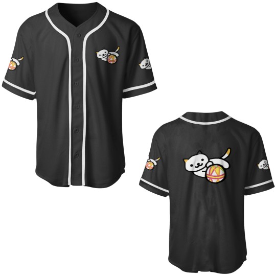 Discover Neko atsume - Playful Cat Classic Baseball Jerseys