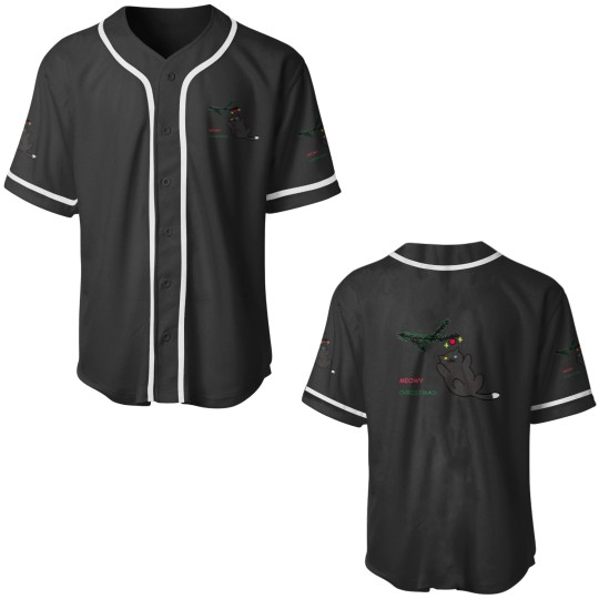 Discover Meowy Christmas! -- Pepper Neko Atsume Classic Baseball Jerseys