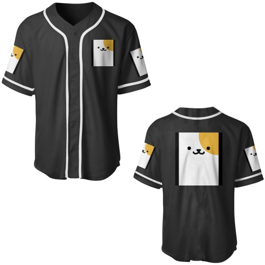 Discover Neko Atsume - Sunny Graphic Baseball Jerseys