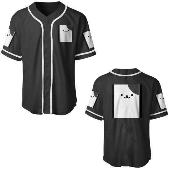 Discover Neko Atsume - Spots Graphic Baseball Jerseys