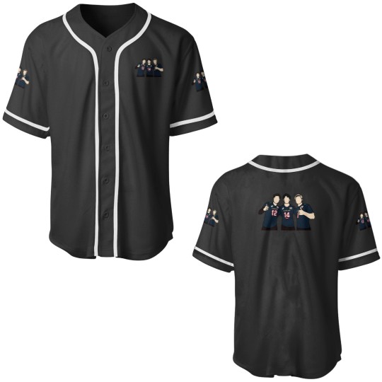 Discover Japan Volleyball - Ishikawa, Nishida & Takahashi Classic Baseball Jerseys