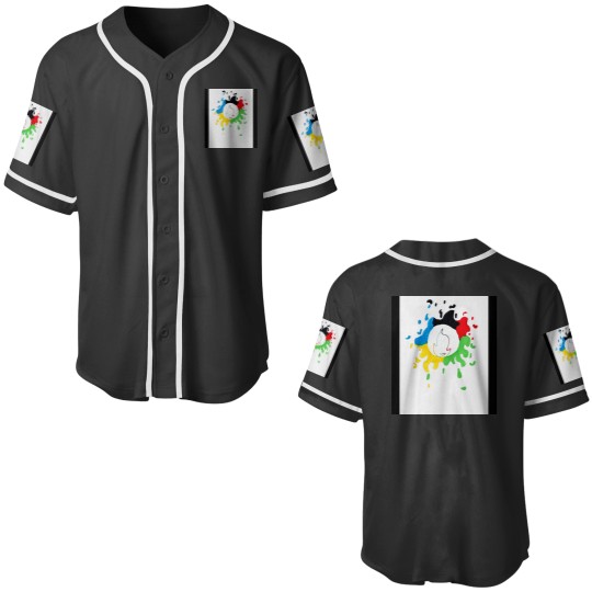 Discover Olympics Logo Paint Splatter Paris 2024 Classic Baseball Jerseys