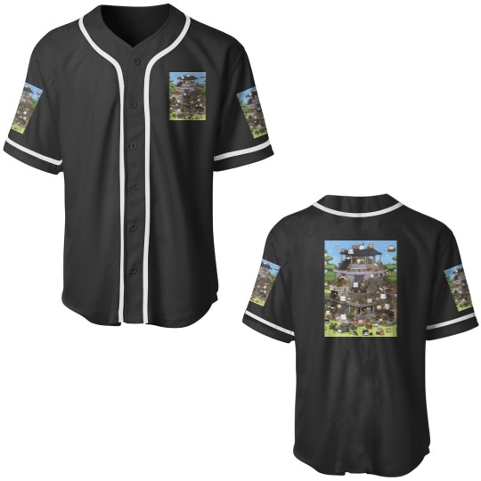 Discover Neko atsume Graphic Baseball Jerseys