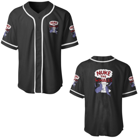 Discover Nuke the whales Classic Baseball Jerseys