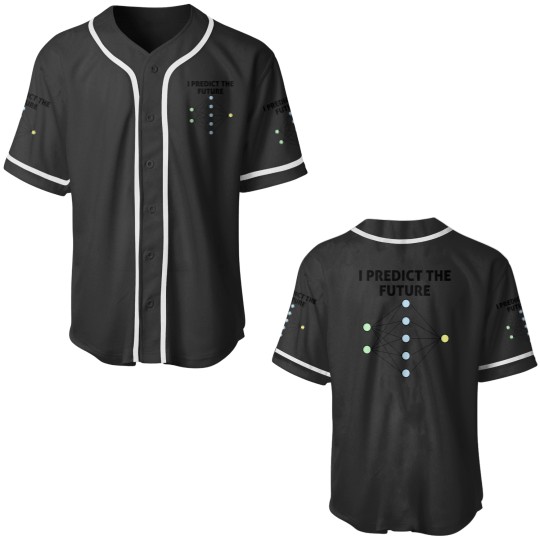 Discover Neural Network Machine Learning Predict The Future! Baseball Jerseys