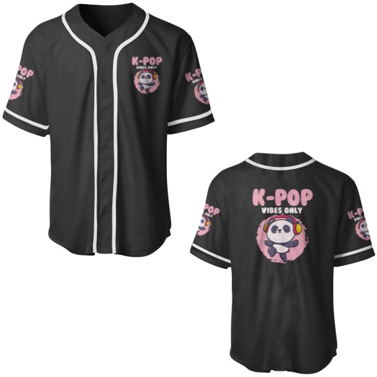 Discover KPop Design for a KPop Fan Baseball Jerseys