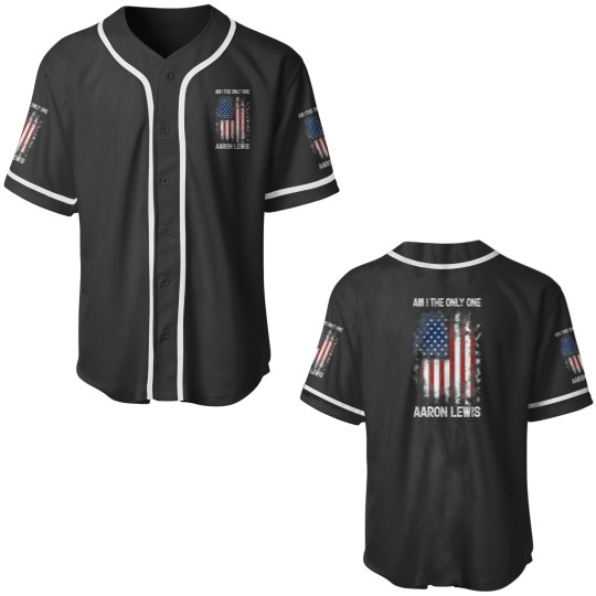 Discover Aaron Lewis Am I The Only One Baseball Jerseys