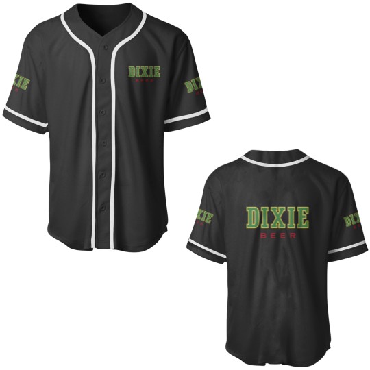 Discover Dixie Beer Logo Baseball Jerseys