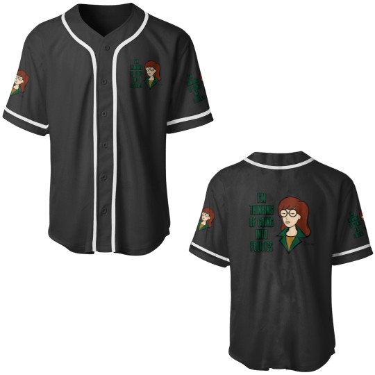 Discover Mademark x Daria Im Thinking of Going Into Politicsss Pullover Hoodie Baseball Jerseys