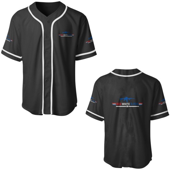 Discover Red White amp Pew Baseball Jerseys