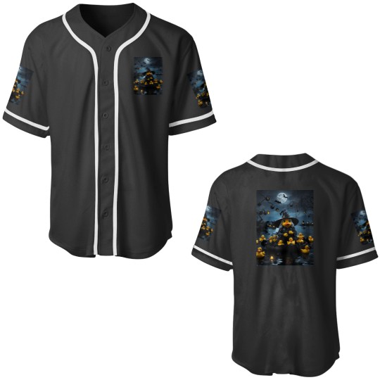 Discover Rubber Duck Witch - Halloween Duck Baseball Jerseys