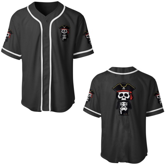 Discover Pirate Skeletonn Baseball Jerseys
