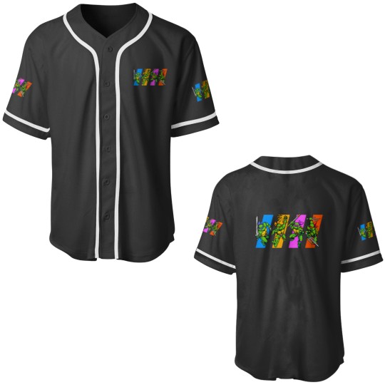 Discover TMNT Turtles in Time Characters Baseball Jerseys