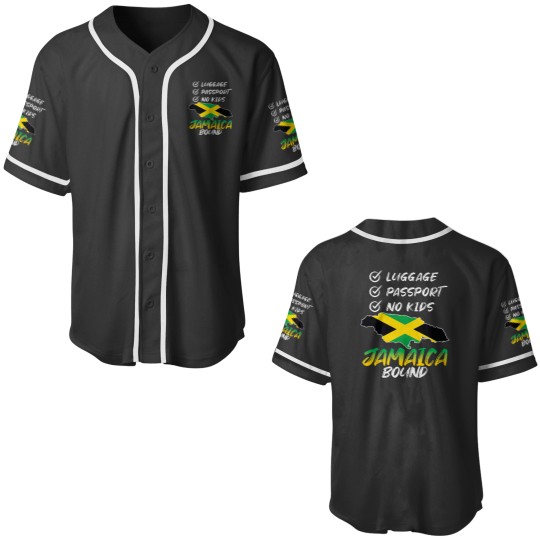 Discover Jamaican Travel Vacation Trip Outfit To Jamaica Women Men Baseball Jerseys
