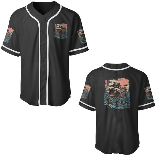 Discover Sharkiri Sushi Classic Baseball Jerseys
