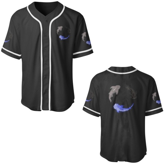 Discover Shark Circle Classic Baseball Jerseys