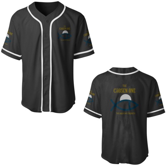 Discover The Chosen One Religious Uplifting Baseball Jerseys
