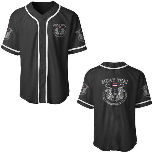 Discover Muay Thai Men Kickboxing Men Women Kid Toi Muay Thailand Baseball Jerseys
