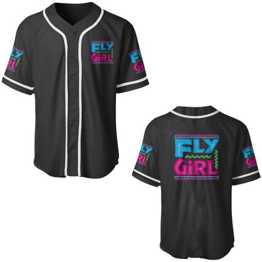 Discover Fly Girl 80s 90s Old School Distressed BGirl Hip Hop Baseball Jerseys