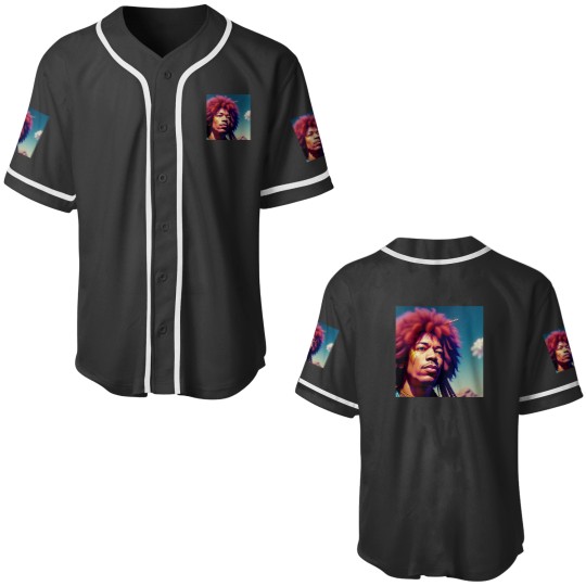 Discover Jimi Guitar Hero Baseball Jerseys