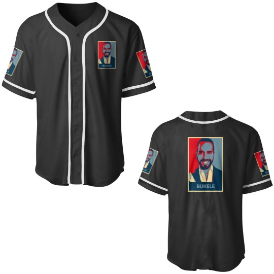 Discover Nayib Bukele El Salvador Pupusas Presidente Salvadoreno Baseball Jerseys
