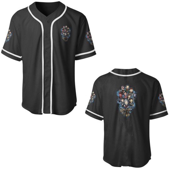 Discover Baldurs gate full party Baseball Jerseys