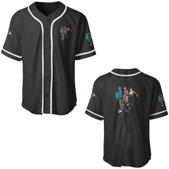Discover Gorillaz Member Baseball Jersey: Demon Days & Lyric Design