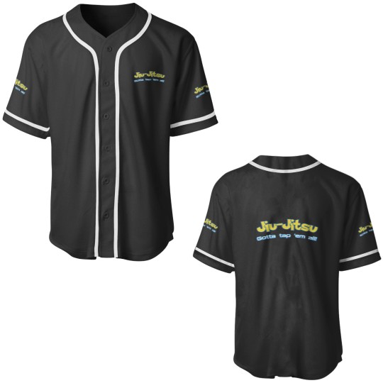Discover Brazilian JiuJitsu Gotta Tap Em All BJJ Essential Baseball Jerseys