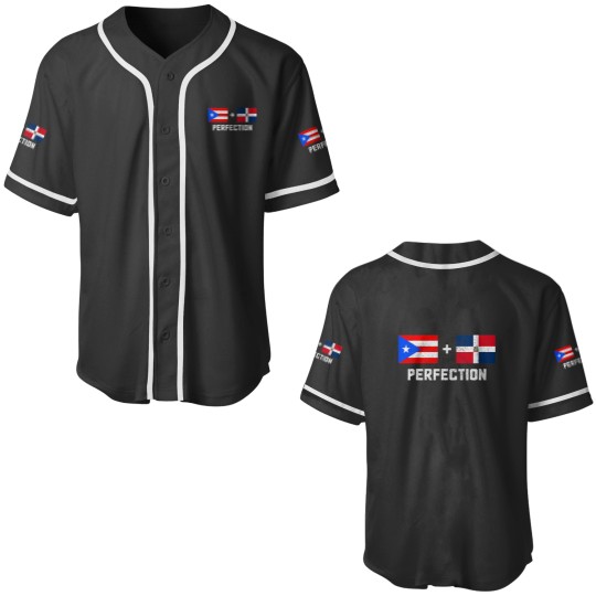 Discover Puerto Rico Dominican Republic Pride Puerto Rican Flag Baseball Jerseys