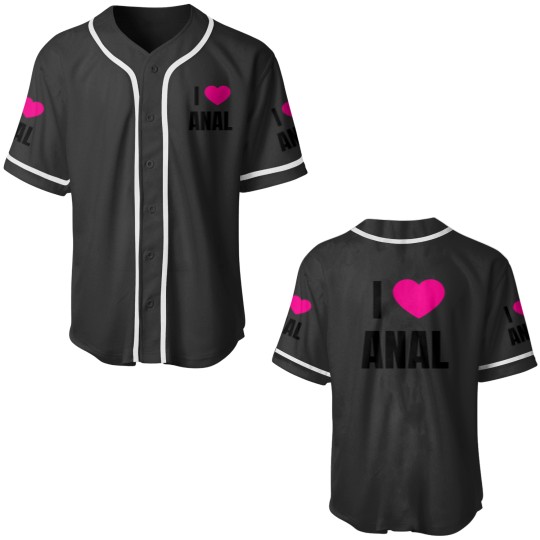 Discover I Love Anal Baseball Jerseys