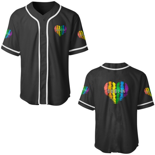 Discover Dublin Gay Pride Baseball Jerseys