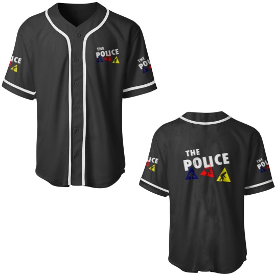 Discover the police synchronicity album new logo Baseball Jerseys