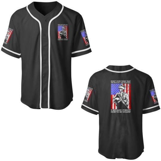 Discover Dont Ever Think That The Reason Peaceful Veteran Essential Baseball Jerseys