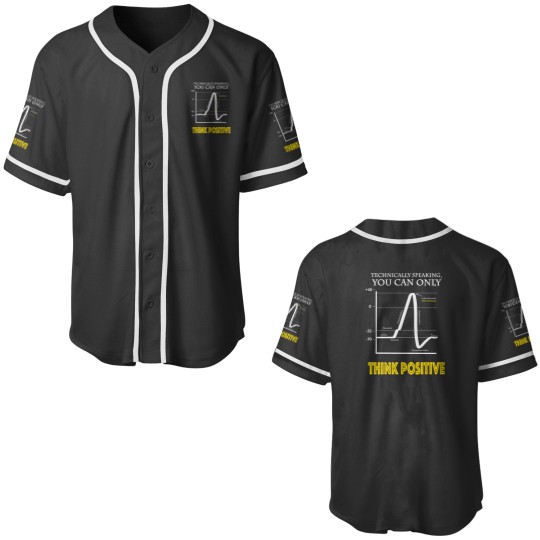 Discover Think Positive Neuroscience Baseball Jerseys