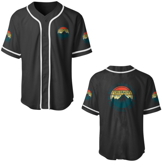 Discover Rocky Mountain National Park Colorado Hiking Nature Outdoors Baseball Jerseys