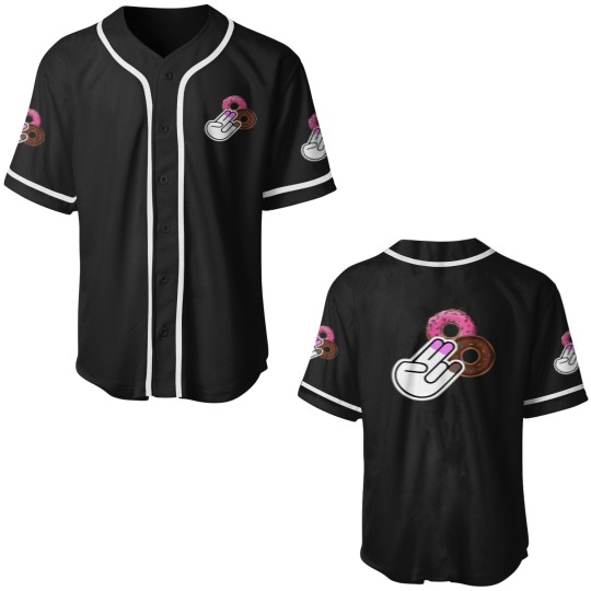 Discover Two In the Pink One In the Stink Funny Donut Lover dirtyss Joke 2 Pink Fingers 1 Stink Finger Cl Baseball Jerseys