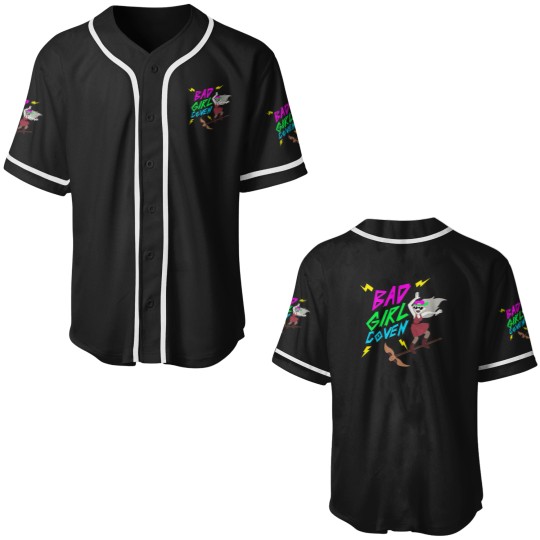Discover Bad Girl Coven The Owl House Relaxed Fit Essential Baseball Jerseys