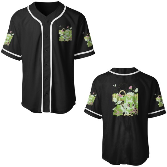 Discover Pokemonss Sprigatito Nature Baseball Jerseys