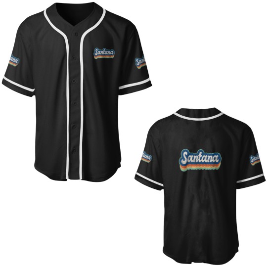 Discover Santanass First Name Boy Vintagess Style 70s 80s Personalized Baseball Jerseys